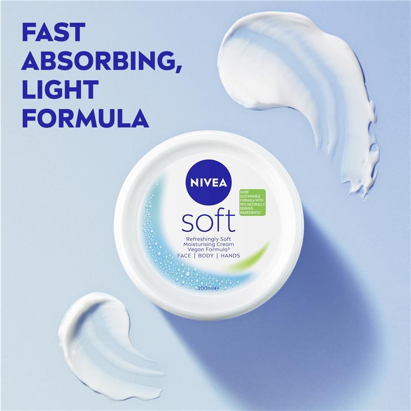 NIVEA Soft Moisturising Cream 200ml