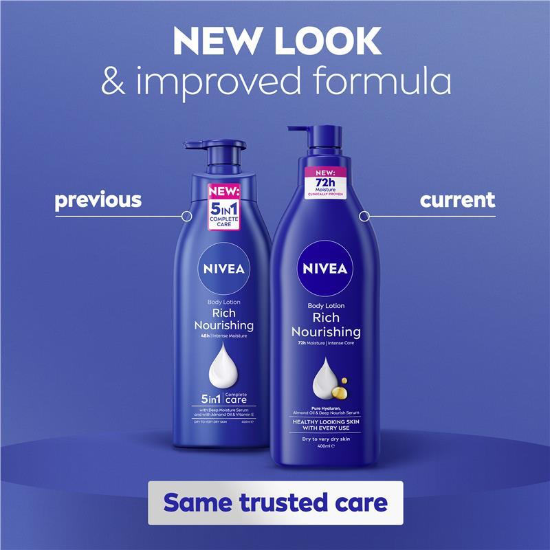 NIVEA Rich Nourishing Body Lotion 400ml