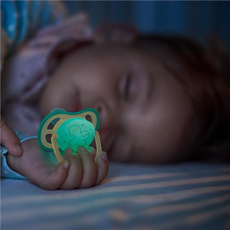 Avent Ultra Air Night Soother 0-6 Months 2 Pack