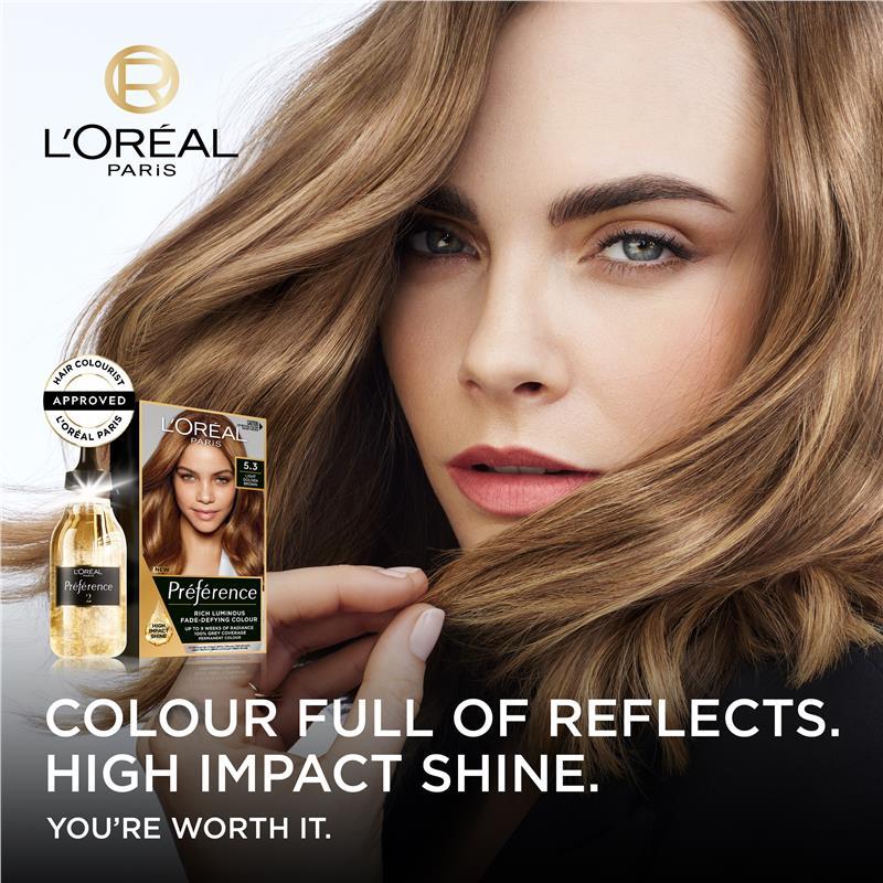 L'Oreal Paris Preference Virginia 5.3 Light Golden Brown