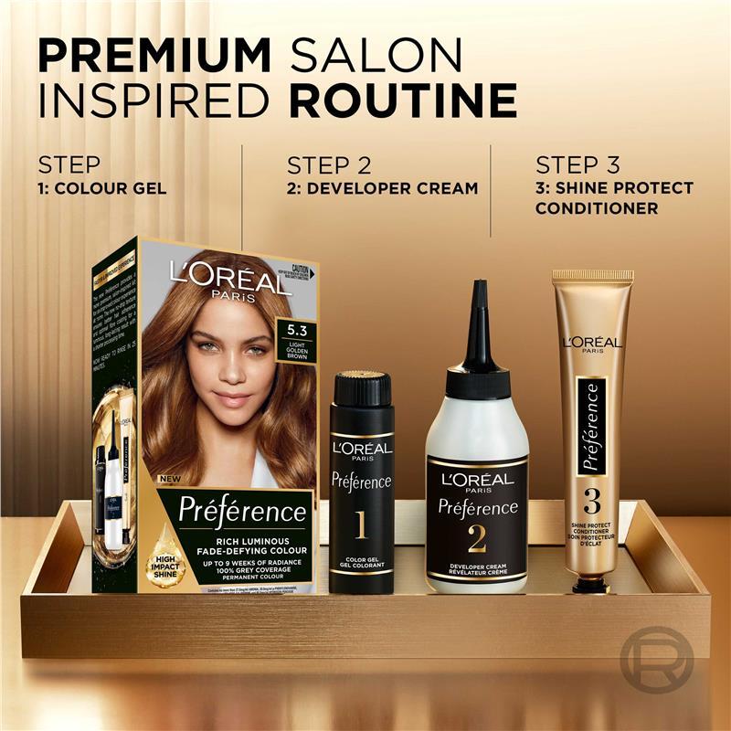 L'Oreal Paris Preference Virginia 5.3 Light Golden Brown