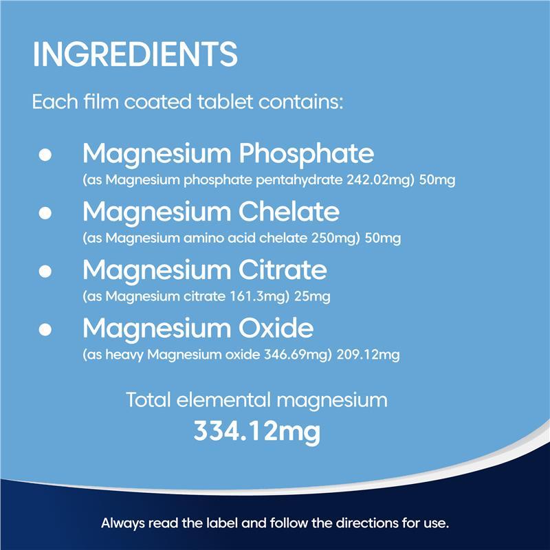 Bioglan Active Magnesium 1000mg 150 Tablets