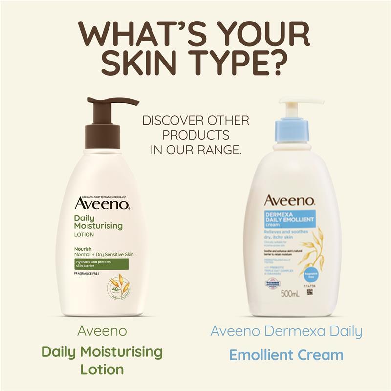 Aveeno Skin Relief Fragrance Free Moisturising Body Lotion 354mL