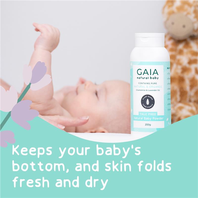 Gaia Natural Baby Powder 100g