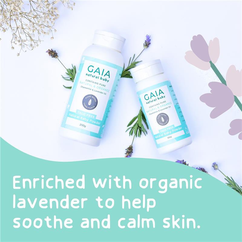 Gaia Natural Baby Powder 100g