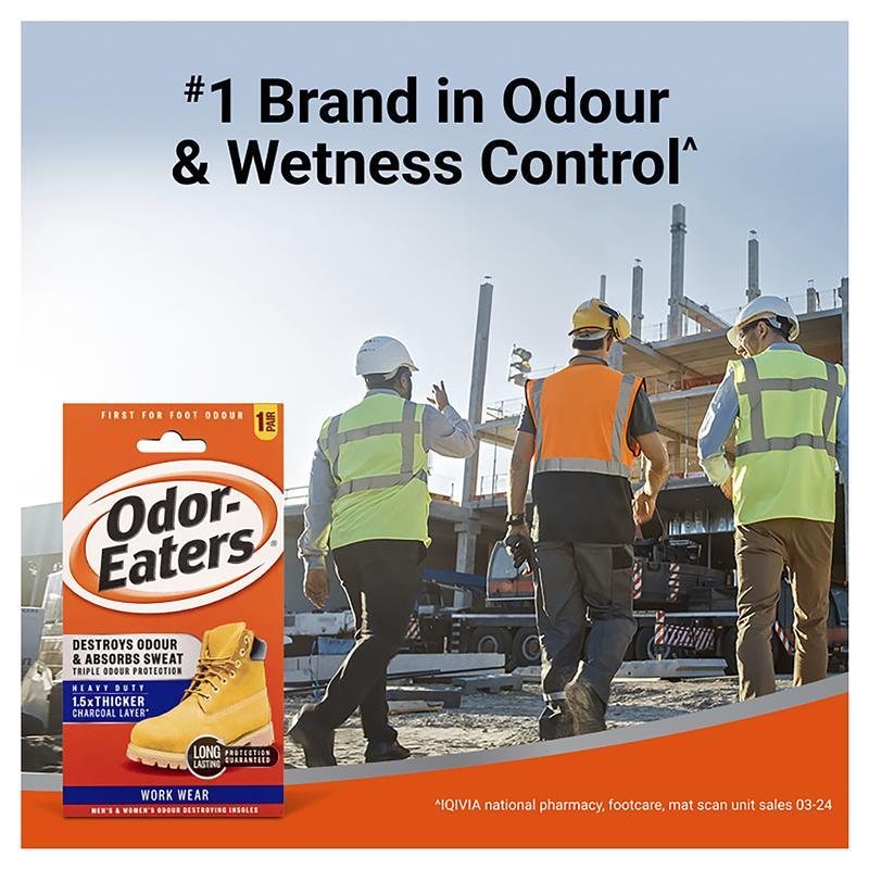 Odor-Eaters Super Tuff Work Wear 1 Pair