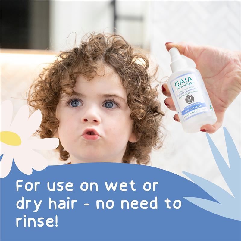 GAIA Natural Baby Hair Detangler 200mL