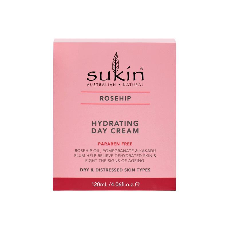 Sukin Rosehip Hydrating Day Cream 120ml