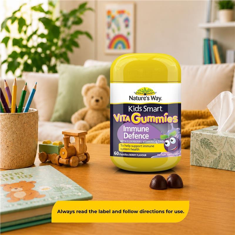 Nature's Way Kids Smart Vita Gummies Immunity 60s For Children
