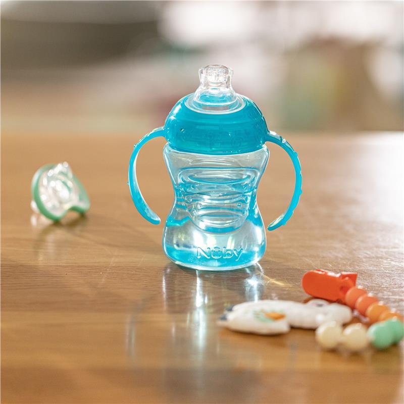 Nuby No Spill Trainer Cup Twin Handle 4+ Months 295ml