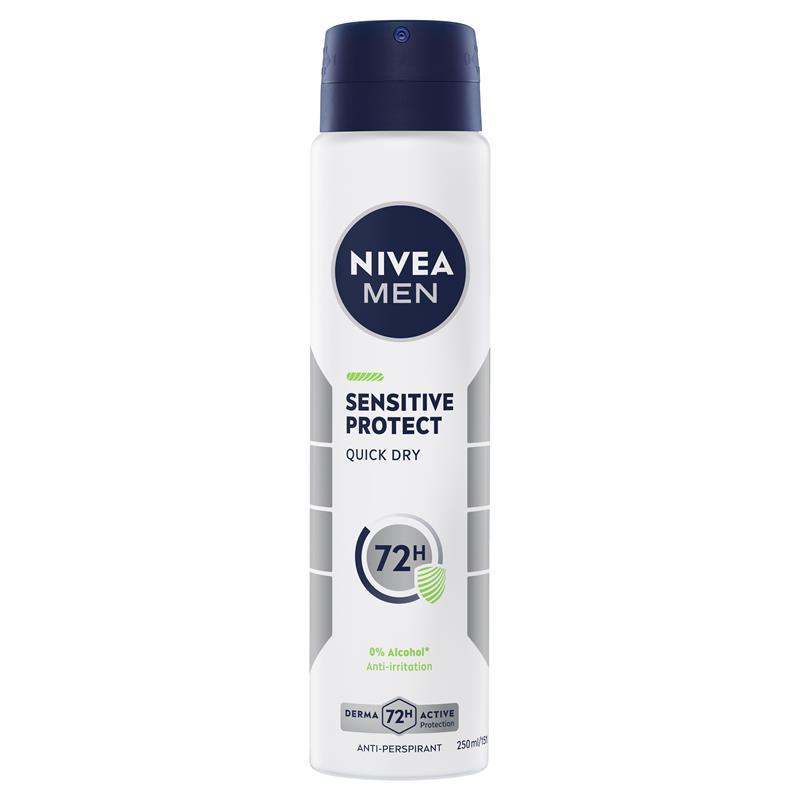 NIVEA MEN Deodorant Aerosol Sensitive Protect 250ml
