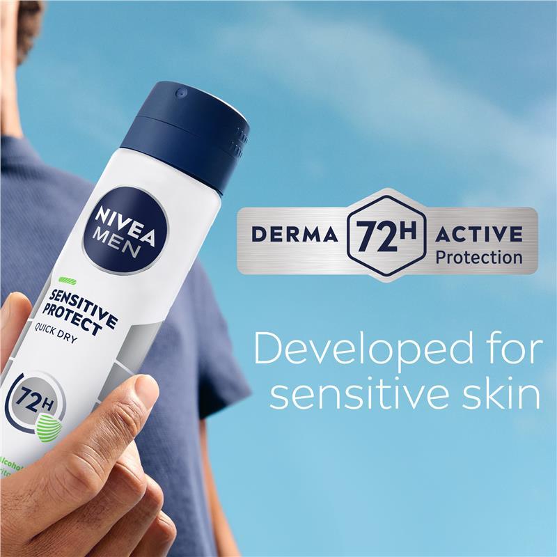 NIVEA MEN Deodorant Aerosol Sensitive Protect 250ml