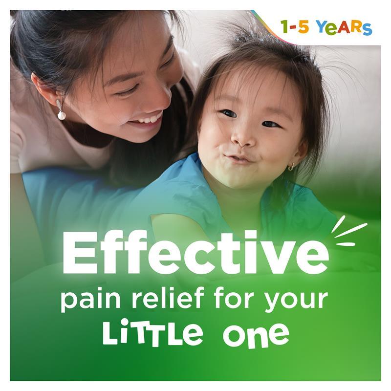 Panadol Children 1-5 Years Suspension Fever & Pain Relief Orange Flavour 200ml