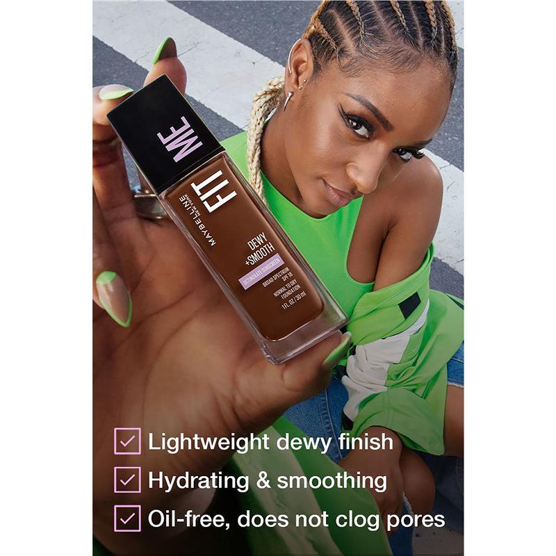 Maybelline Fit Me Dewy Smooth Foundation Medium Buff