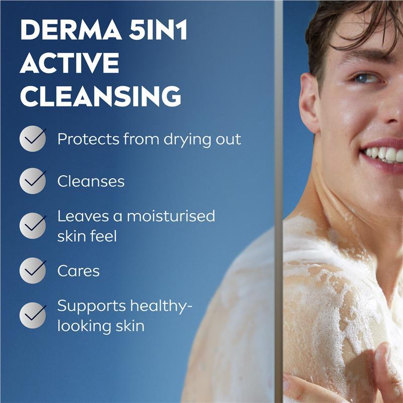 NIVEA MEN Sport 3-IN-1 Shower Gel Body Wash 500ml