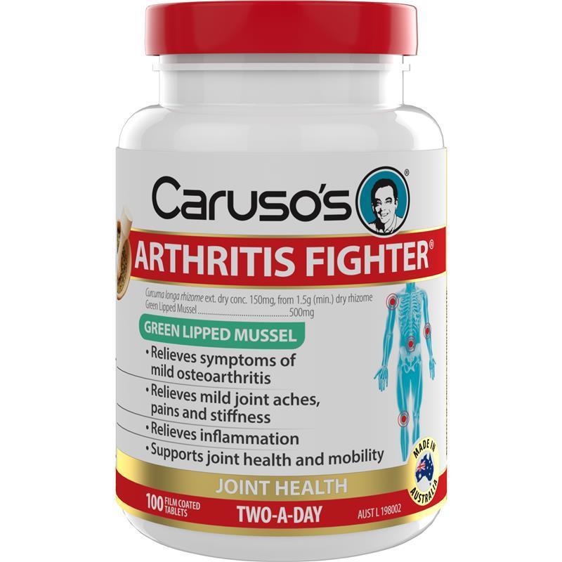 Carusos Arthritis Fighter 100 Tablets