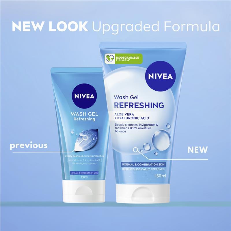 NIVEA Daily Essentials Gentle Refreshing Face Scrub 150ml
