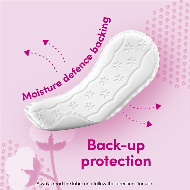 Carefree Original Unscented Panty Liners 48 Pack