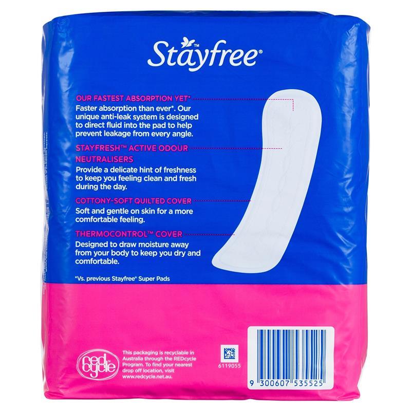 Stayfree Super Pads 18 Pack
