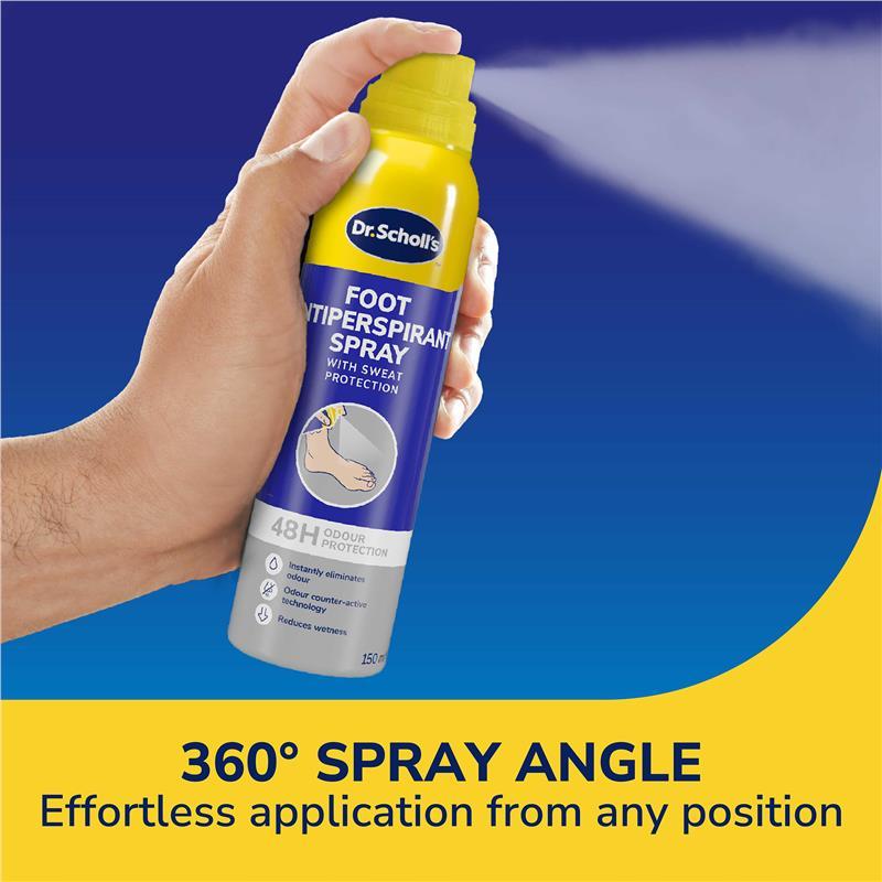 Dr.Scholls Foot Antiperspirant Spray 150ml
