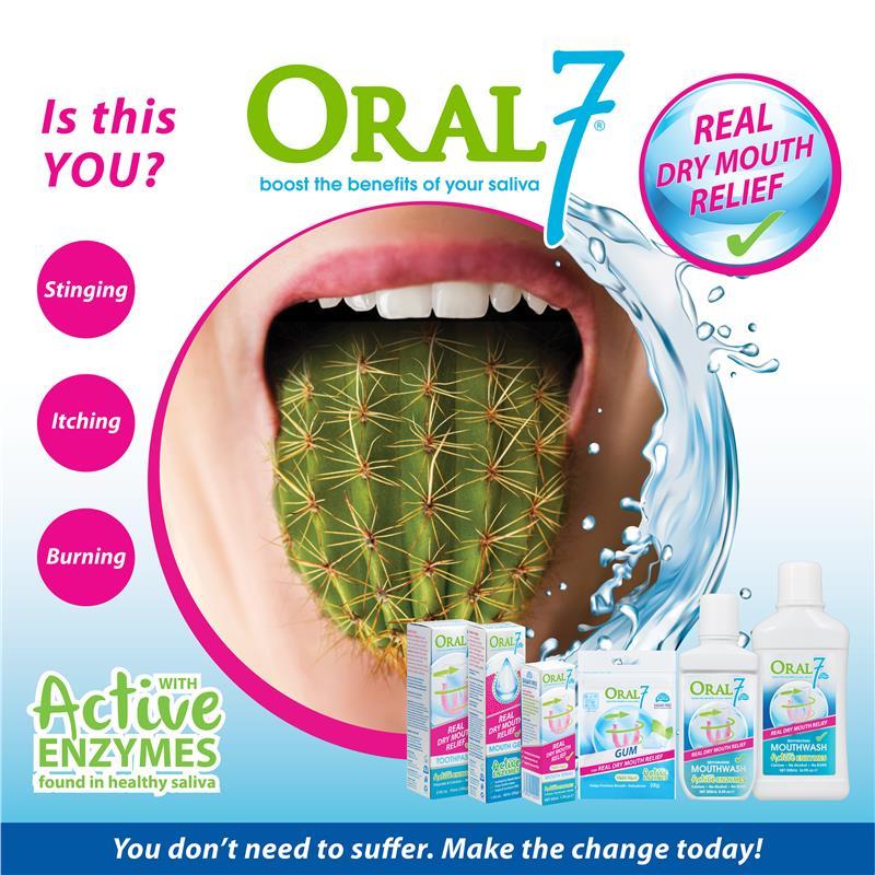 Oral7 Dry Mouth Toothpaste 75ml