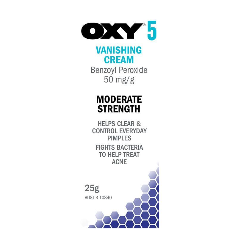 Oxy 5 Acne Vanishing Cream 25g