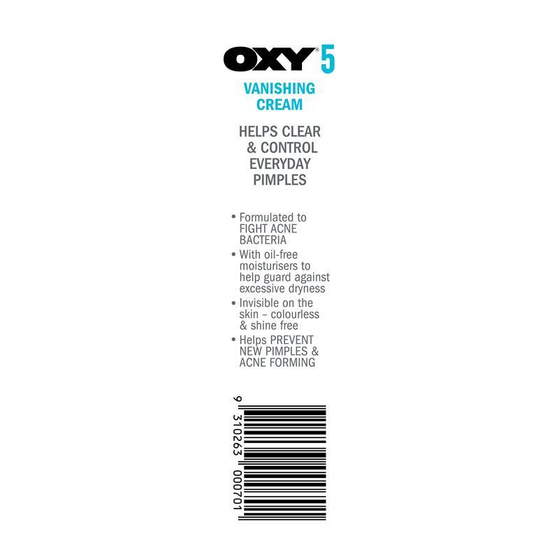 Oxy 5 Acne Vanishing Cream 25g