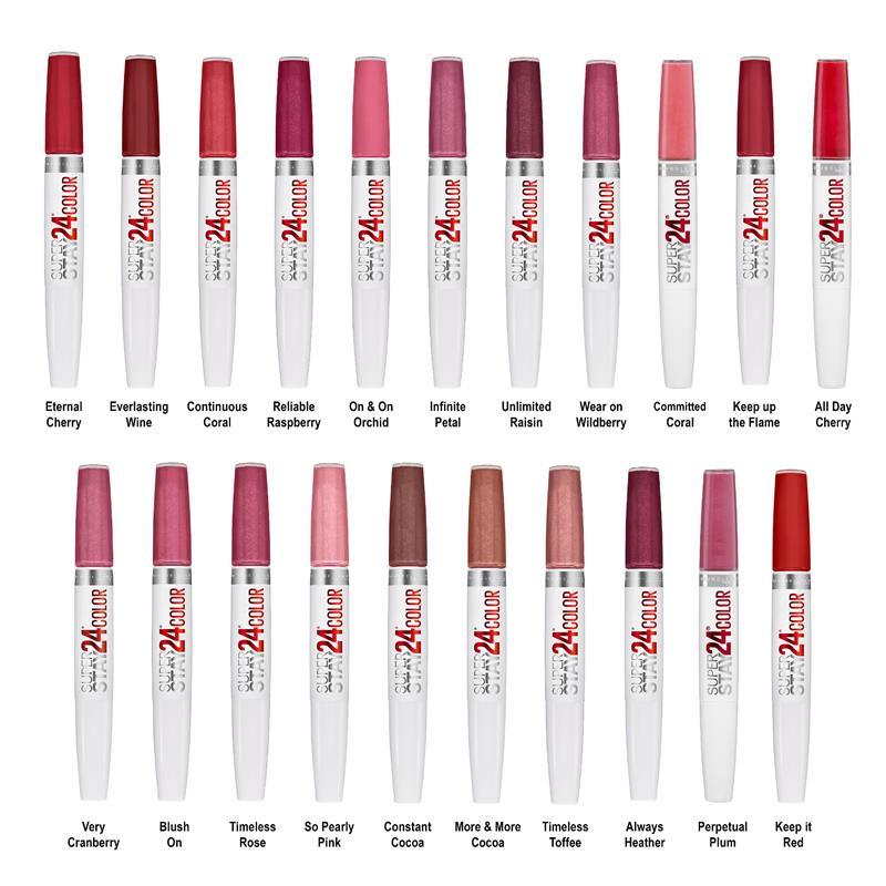 Maybelline Superstay 24 Lip Color Timeless Toffee