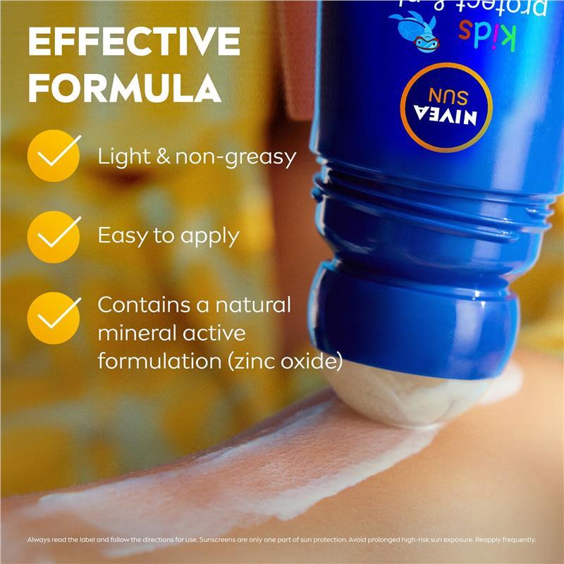 NIVEA Sun Kids Protect & Play SPF50 Sunscreen Roll On 65ml