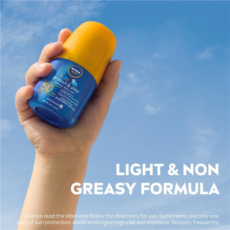 NIVEA Sun Kids Protect & Play SPF50 Sunscreen Roll On 65ml