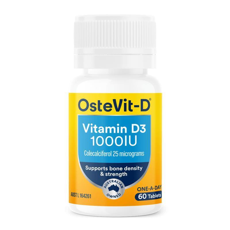 OsteVit-D Vitamin D3 One-A-Day 60 Tablets