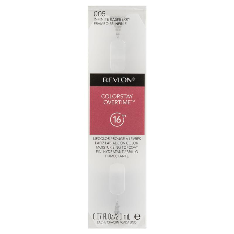 Revlon Colorstay Overtime Lipcolor Infinite Raspberry
