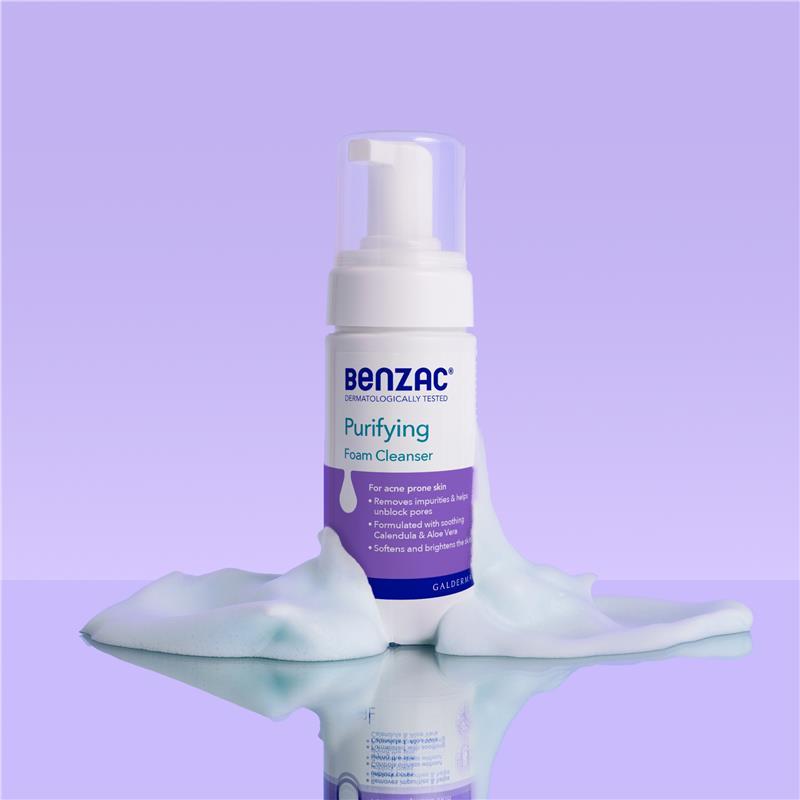 Benzac Purifying Foam Cleanser 130ml