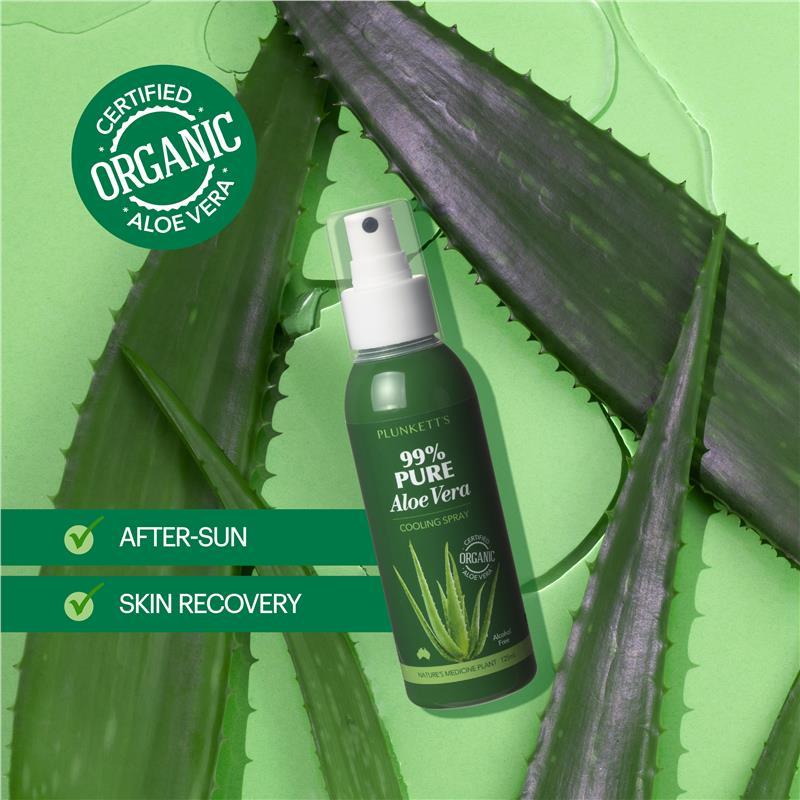 Plunketts 99% Pure Aloe Vera Cooling Spray 125ml