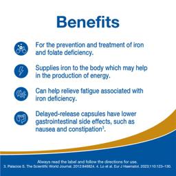 Buy Fefol Iron and Folic Acid 60 Capsules online at Chemist Warehouse