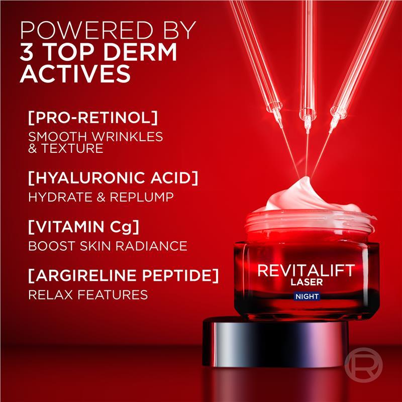 L'Oreal Paris Revitalift Laser x3 Night Cream Mask 50ml