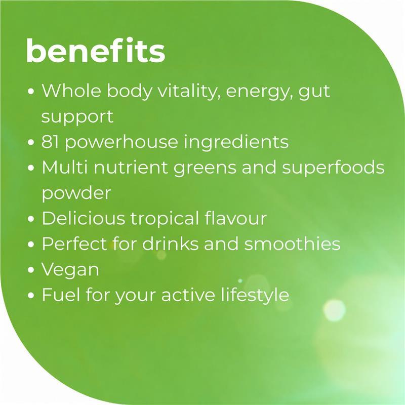 Nature's Way Greens Plus 300g Powder