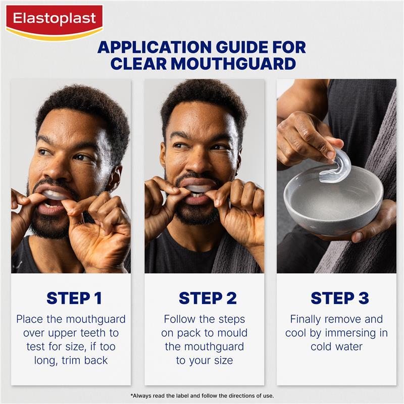 Elastoplast Sport Clear Mouthguard Clear