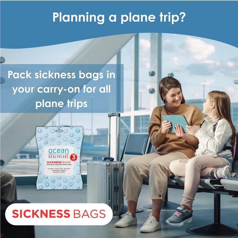 Ocean Sickness Bags 3 Pack