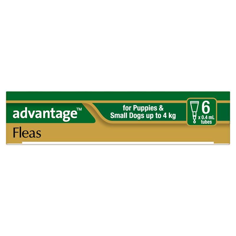 Advantage Dog 0-4Kg Small 6