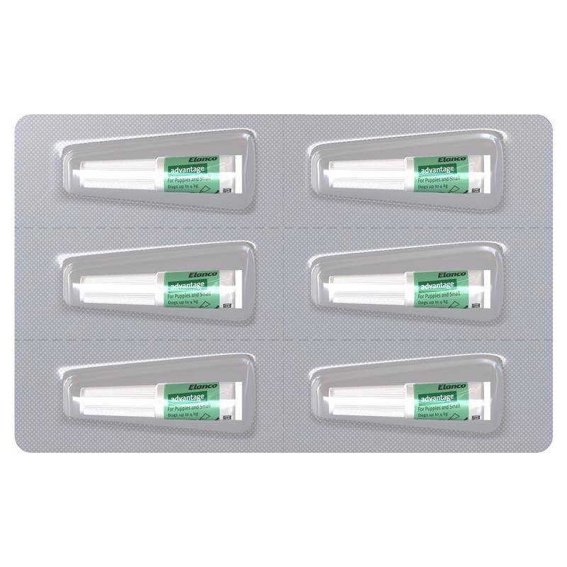 Advantage Dog 0-4Kg Small 6
