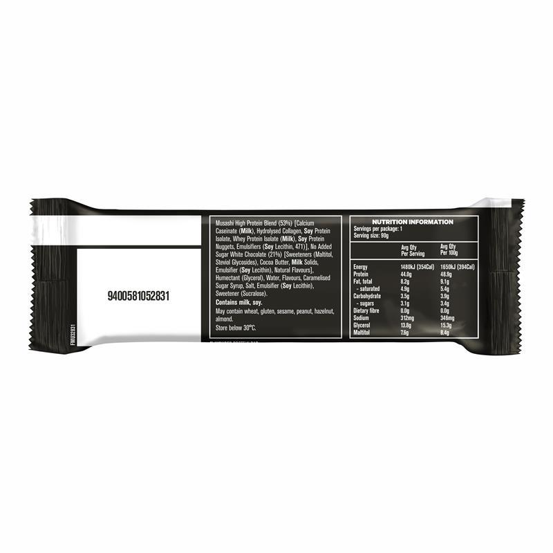 Musashi High Protein Bar Cookies And Cream 90g
