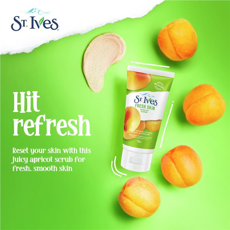 St Ives Fresh Skin Scrub Apricot 150ml