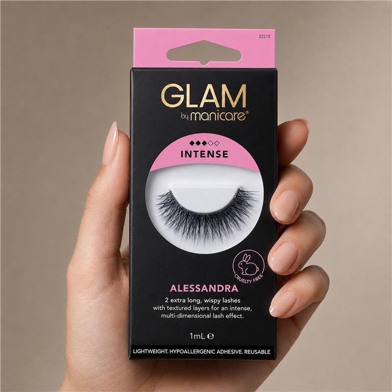 Glam By Manicare Alessandra Lashes Intense