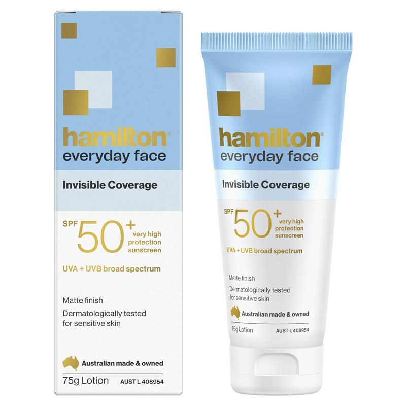 Hamilton SPF 50+ Everyday Face Cream 75g