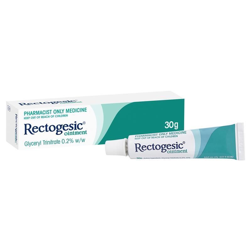 Rectogesic Ointment 30g - Glyceryl Trinitrate (S3)