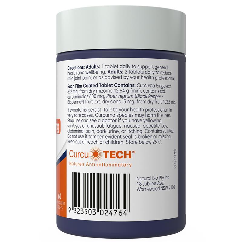 Bioglan Curcumin 60 Tablets