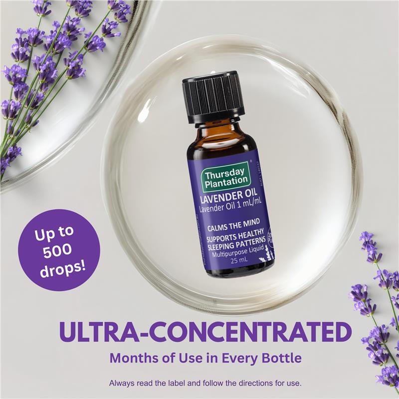 Thursday Plantation Lavender Oil 100% Pure 25ml