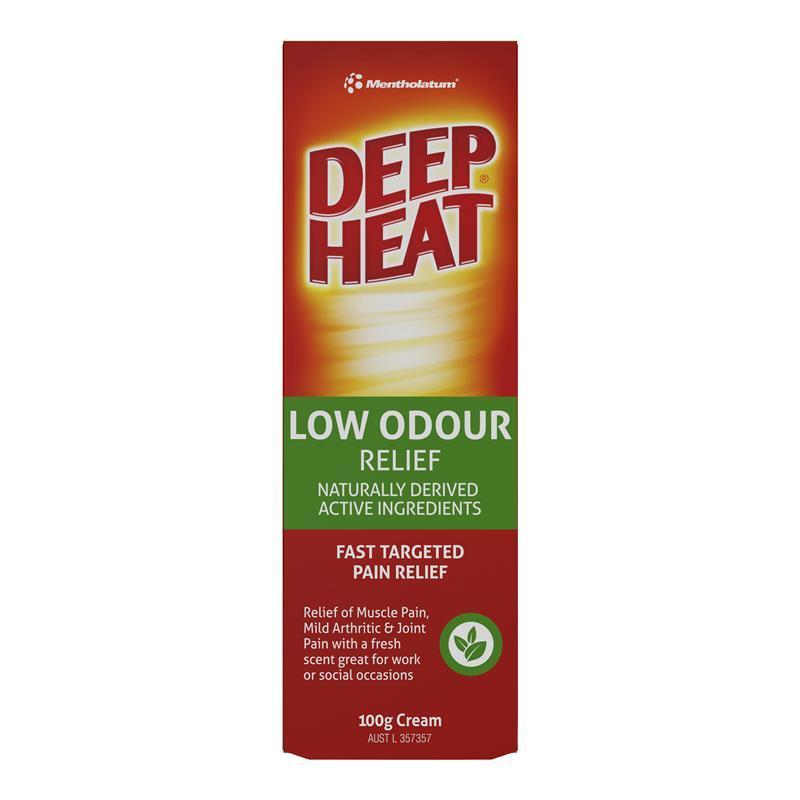 Deep Heat Low Odour 100g