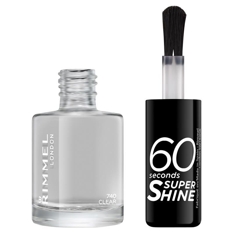 Rimmel 60 Seconds Nail Polish Clear